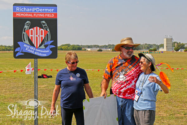 Three people at the 2015 AKA Convention in Enid, Oklahoma